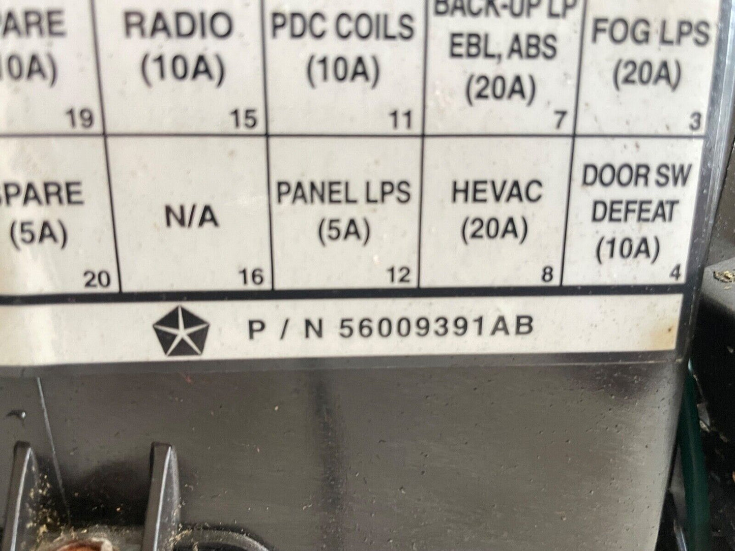 1997 Jeep Wrangler TJ Heater Box Core with AC Assembly 56009391AB Heat HVAC