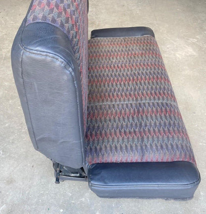 Jeep TJ Wrangler back Seat with brackets Dark Grey factory folding rear  Gray