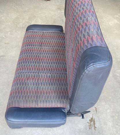 Jeep TJ Wrangler back Seat with brackets Dark Grey factory folding rear  Gray