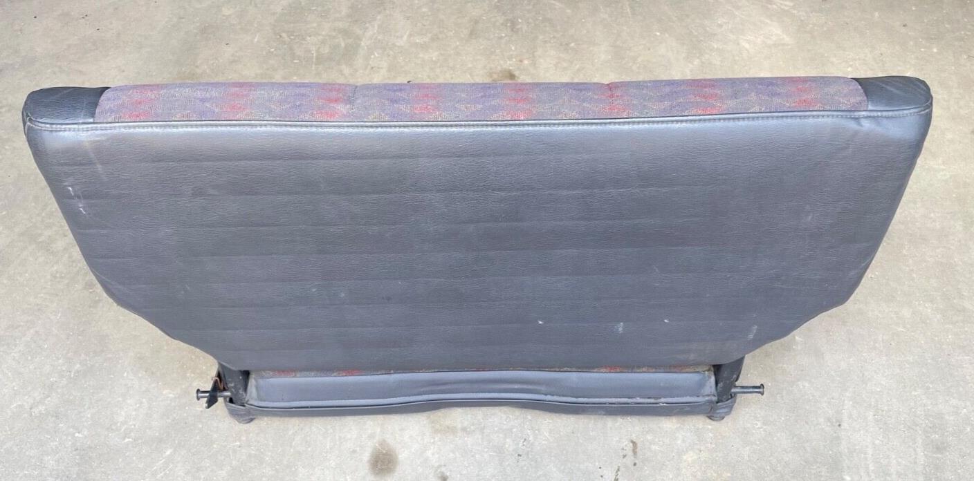 Jeep TJ Wrangler back Seat with brackets Dark Grey factory folding rear  Gray