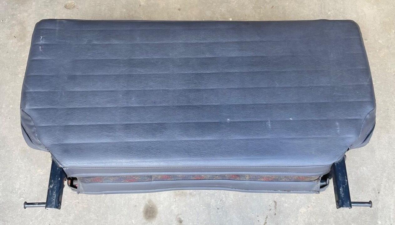 Jeep TJ Wrangler back Seat with brackets Dark Grey factory folding rear  Gray