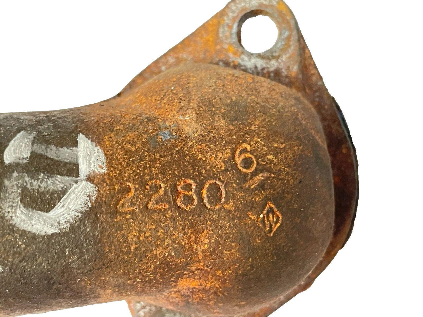 Jeep CJ thermostat housing 4 cylinder 151ci Iron Duke CJ5 CJ7 AMC Pontiac GM!