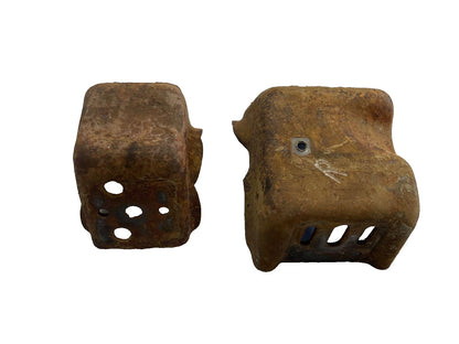 Jeep CJ 6 cylinder motor mounts 4.2  CJ5 CJ7 CJ8 AMC frame side mount 258 232