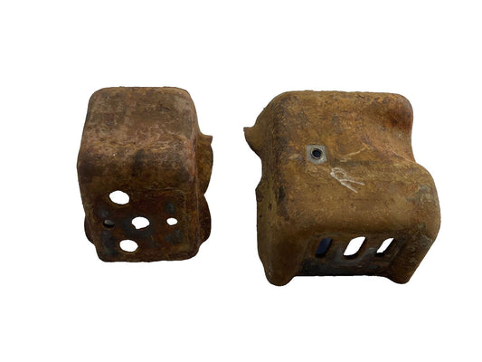 Jeep CJ 6 cylinder motor mounts 4.2  CJ5 CJ7 CJ8 AMC frame side mount 258 232