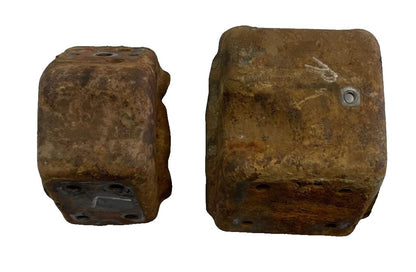 Jeep CJ 6 cylinder motor mounts 4.2  CJ5 CJ7 CJ8 AMC frame side mount 258 232
