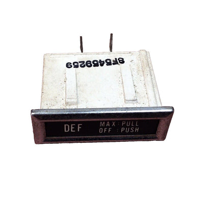 Jeep CJ dash defrost indicator lamp CJ5 CJ7 CJ8 Tested light gauge panel!