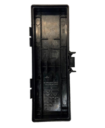 JEEP XJ CHEROKEE 97-01 FUSE BLOCK COVER engine compartment relay 56038363AB !
