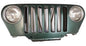 Jeep TJ Wrangler Grill Forest Dark Green fits  98-06 Grille head lights bezels!