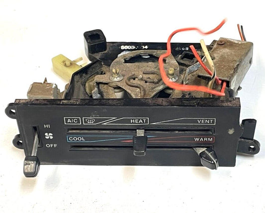 Jeep YJ heat w/ AC control Heater defrost temperature Wrangler AIR CONDITIONING