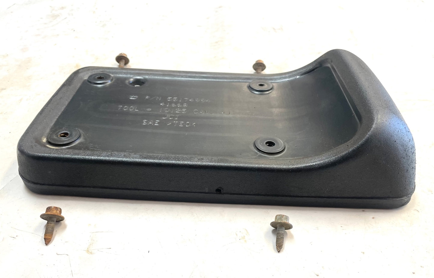 Jeep TJ license plate bracket holder OEM Rear Mount fits 97-06 Wrangler