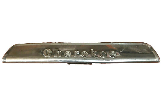 Jeep Cherokee Rear Hatch Emblem fits Full Size Cherokee 74-83 Logo