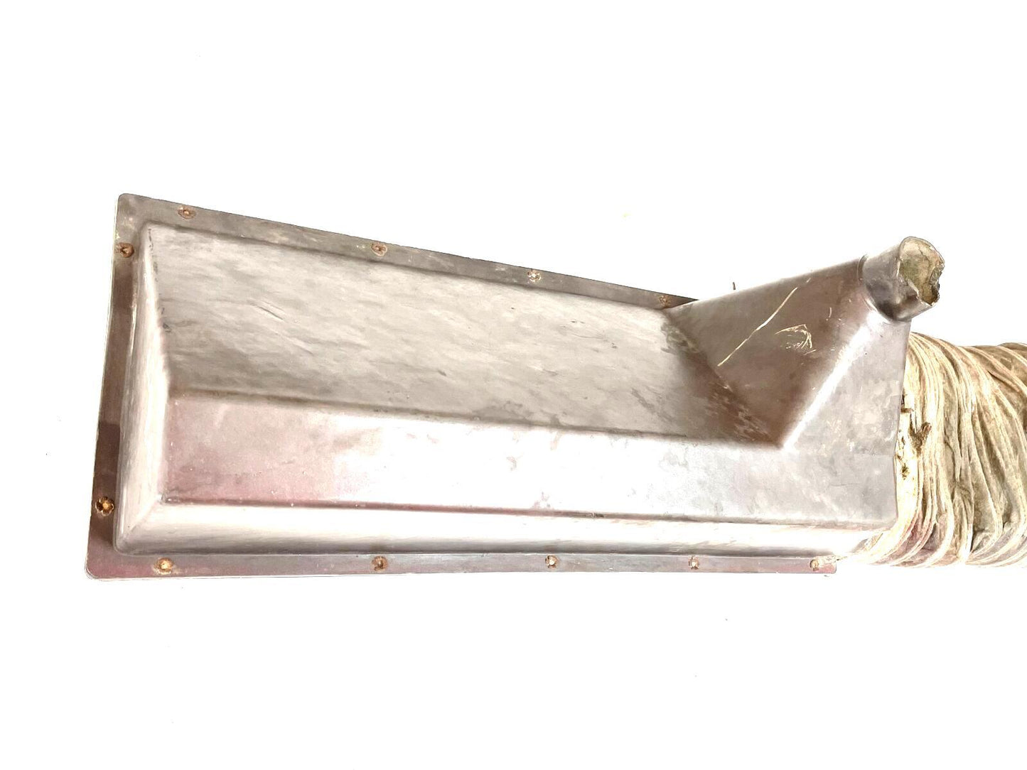 Jeep CJ 72-77 upper heater box fresh air intake cowl vent fits CJ5 CJ7 hose duct