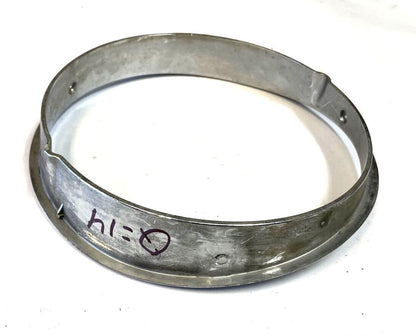 Jeep TJ 97-06 driver chrome headlight trim bezel Wrangler left head light