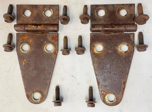 Jeep brown hood hinges bolts CJ5 CJ7 CJ8 Factory
