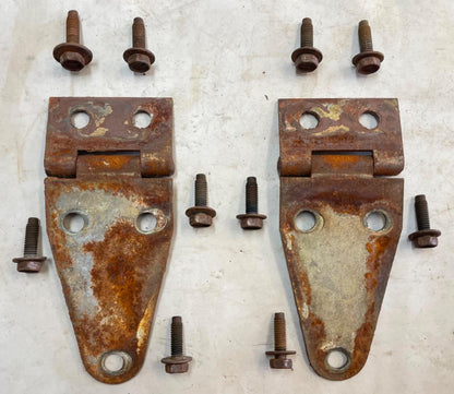 Jeep brown hood hinges bolts CJ5 CJ7 CJ8 Factory