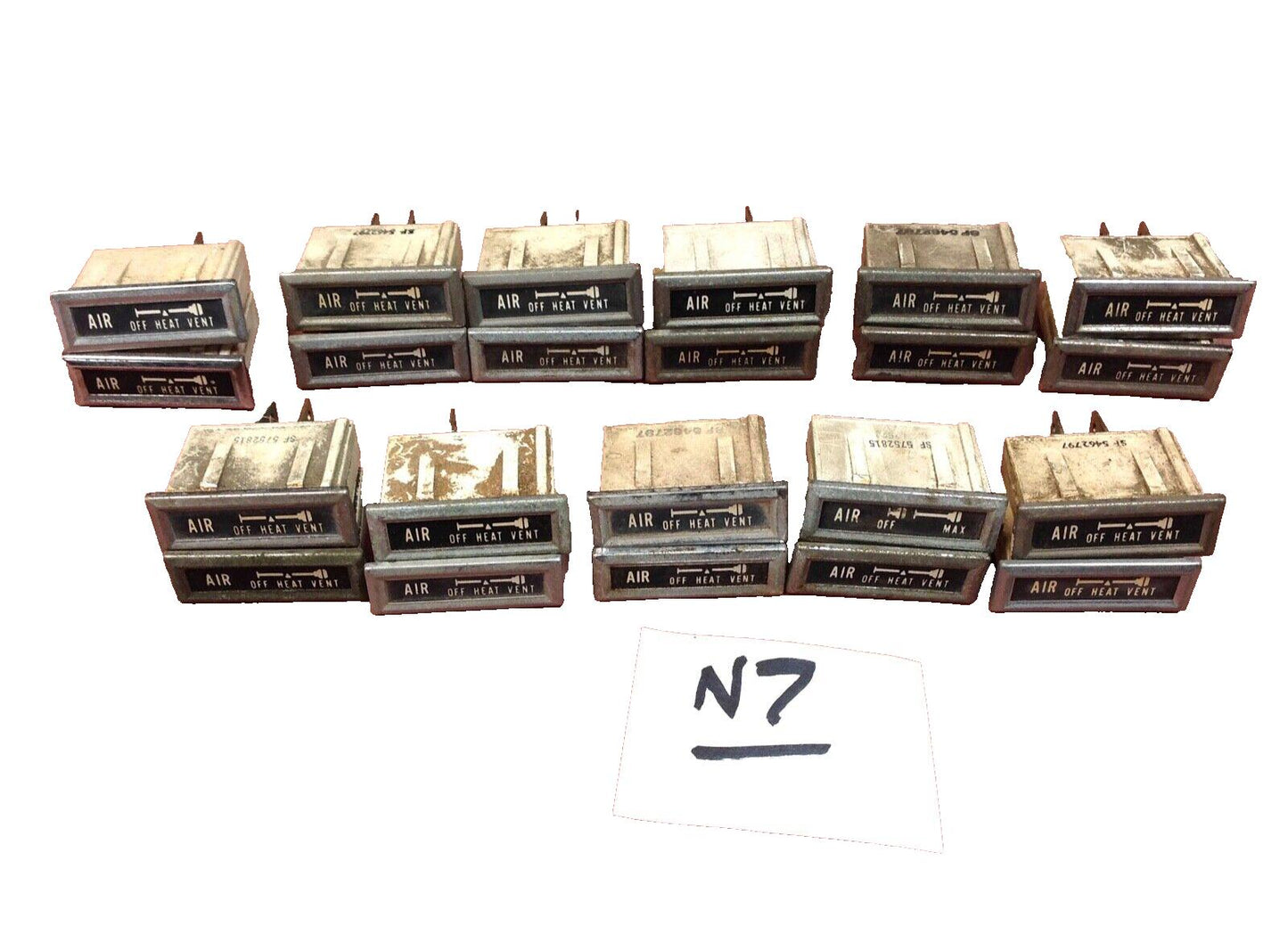 Jeep CJ dash indicator lamp light CJ5 CJ7 CJ8 gauge panel AIR HEAT VENT works!