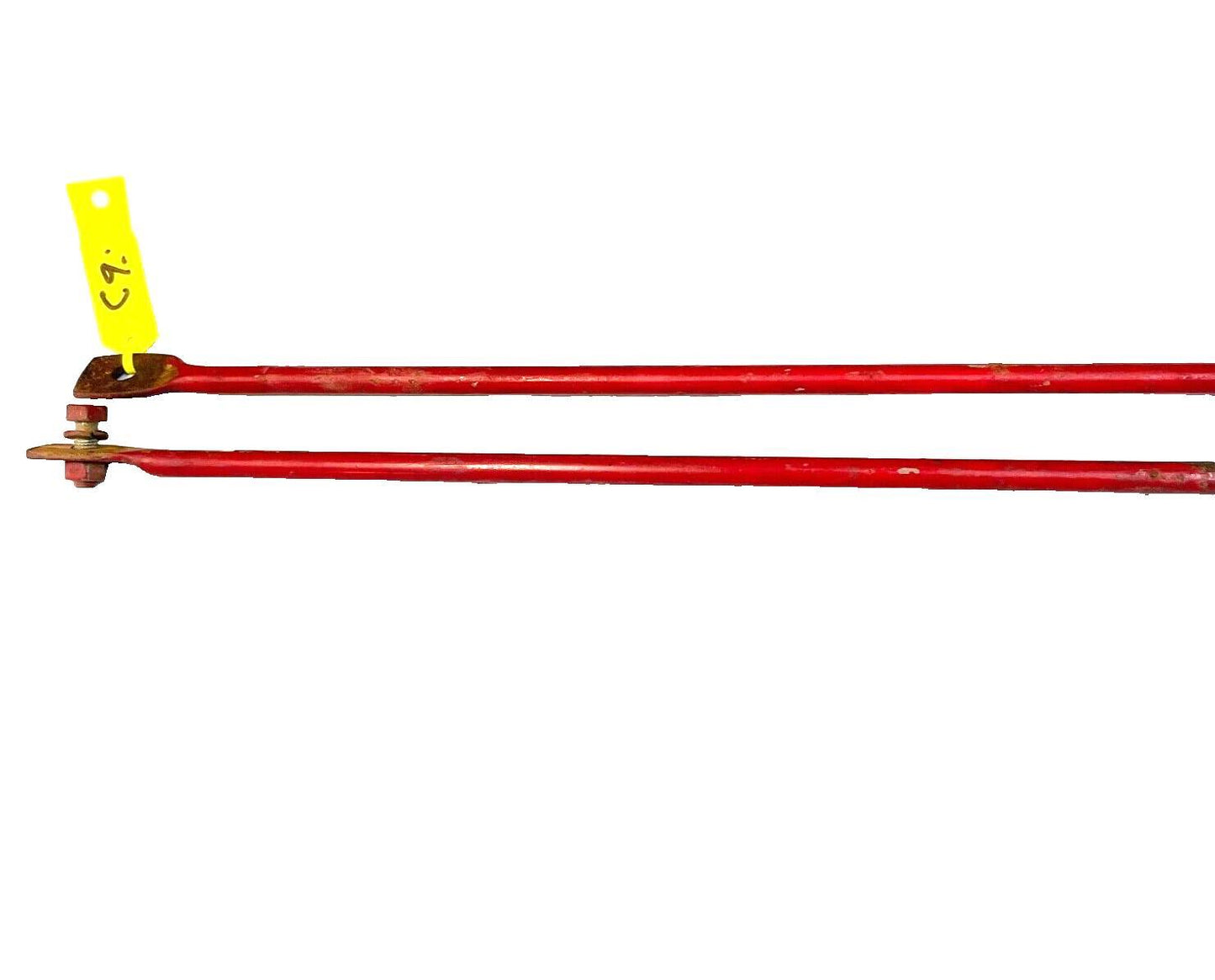 Jeep Wrangler YJ Grille Red Support Rods 87-95 Free Ship