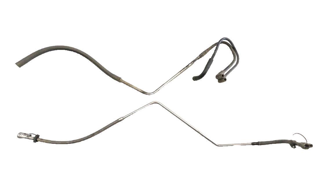 Jeep TJ Wrangler 4.0 fuel lines 03-06 Engine Fuel Rail to Frame stainless