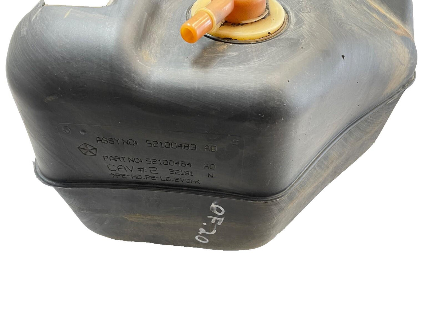 Jeep 03-04 Wrangler TJ 19 Gallon Poly Plastic Gas Fuel Tank 52100484AD FREE SHIP