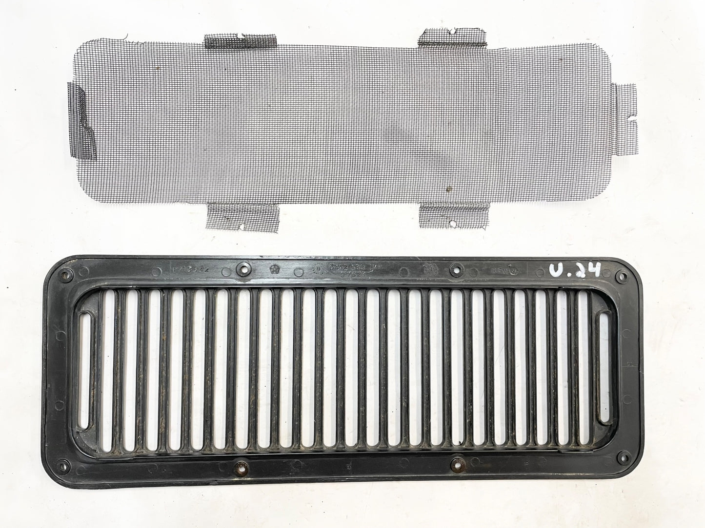 Jeep 8 Hole cowl vents w/ screen 87-95 YJ Wrangler black FREE SHIPPING