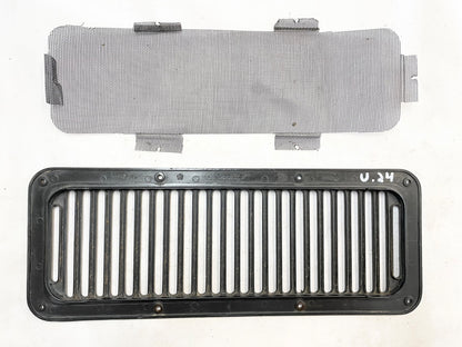 Jeep 8 Hole cowl vents w/ screen 87-95 YJ Wrangler black FREE SHIPPING