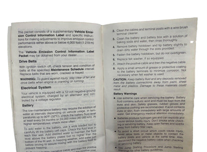 89 Jeep Grand Wagoneer Original Owners Manual guide brochure Free Shipping