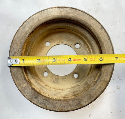 AMC V8 2 groove Crank shaft Pulley Jeep 304 360 V8 Cherokee Wagoneer 3216630