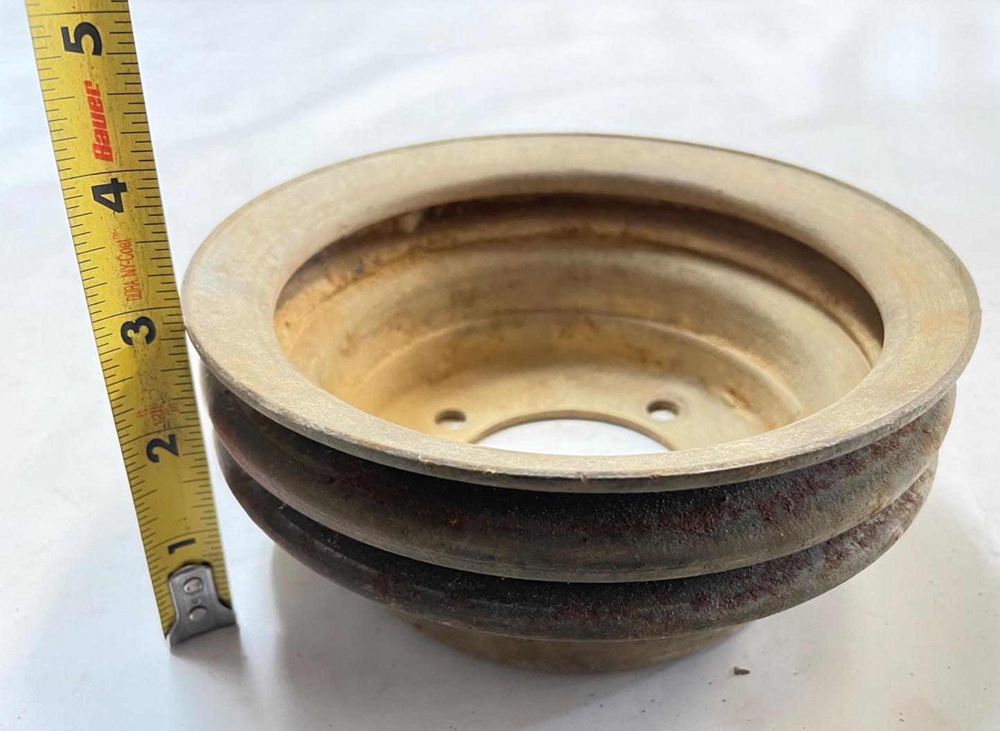 AMC V8 2 groove Crank shaft Pulley Jeep 304 360 V8 Cherokee Wagoneer 3216630