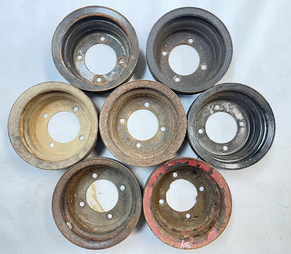 AMC V8 2 groove Crank shaft Pulley Jeep 304 360 V8 Cherokee Wagoneer 3216630