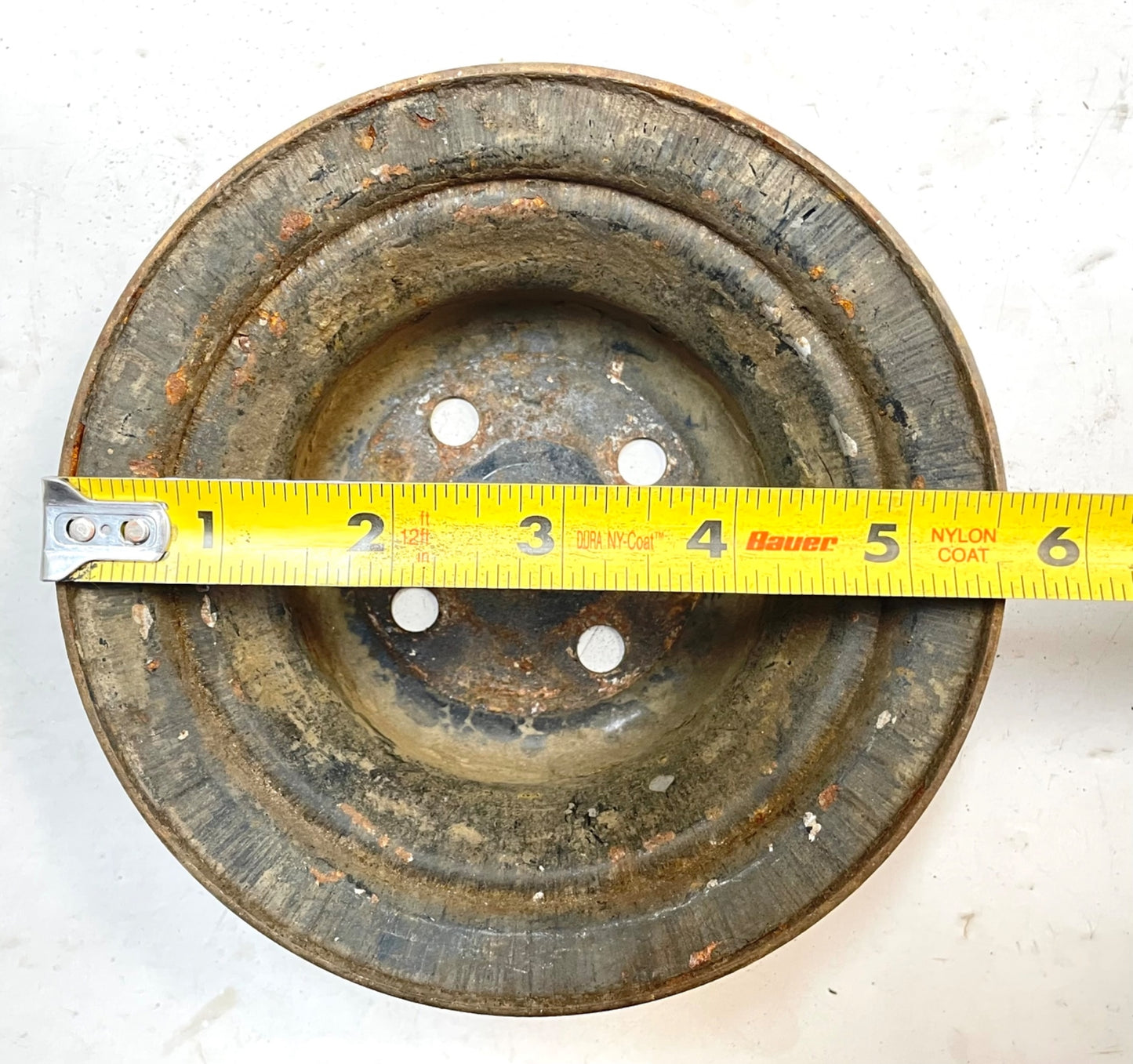 Jeep 4.2 six cylinder fan pulley single groove CJ7 CJ5 Cherokee Wagoneer J10 258