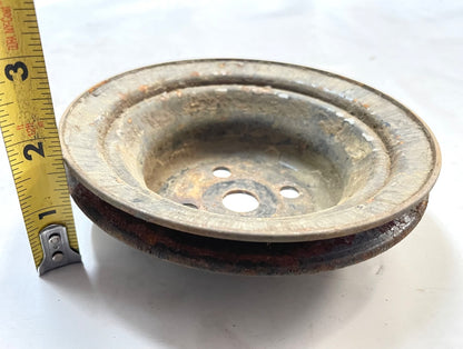 Jeep 4.2 six cylinder fan pulley single groove CJ7 CJ5 Cherokee Wagoneer J10 258
