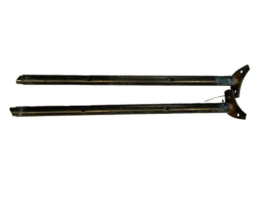 Jeep Wrangler YJ Roll Bar Extensions forward bars windshield Black