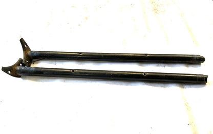 Jeep Wrangler YJ Roll Bar Extensions forward bars windshield Black