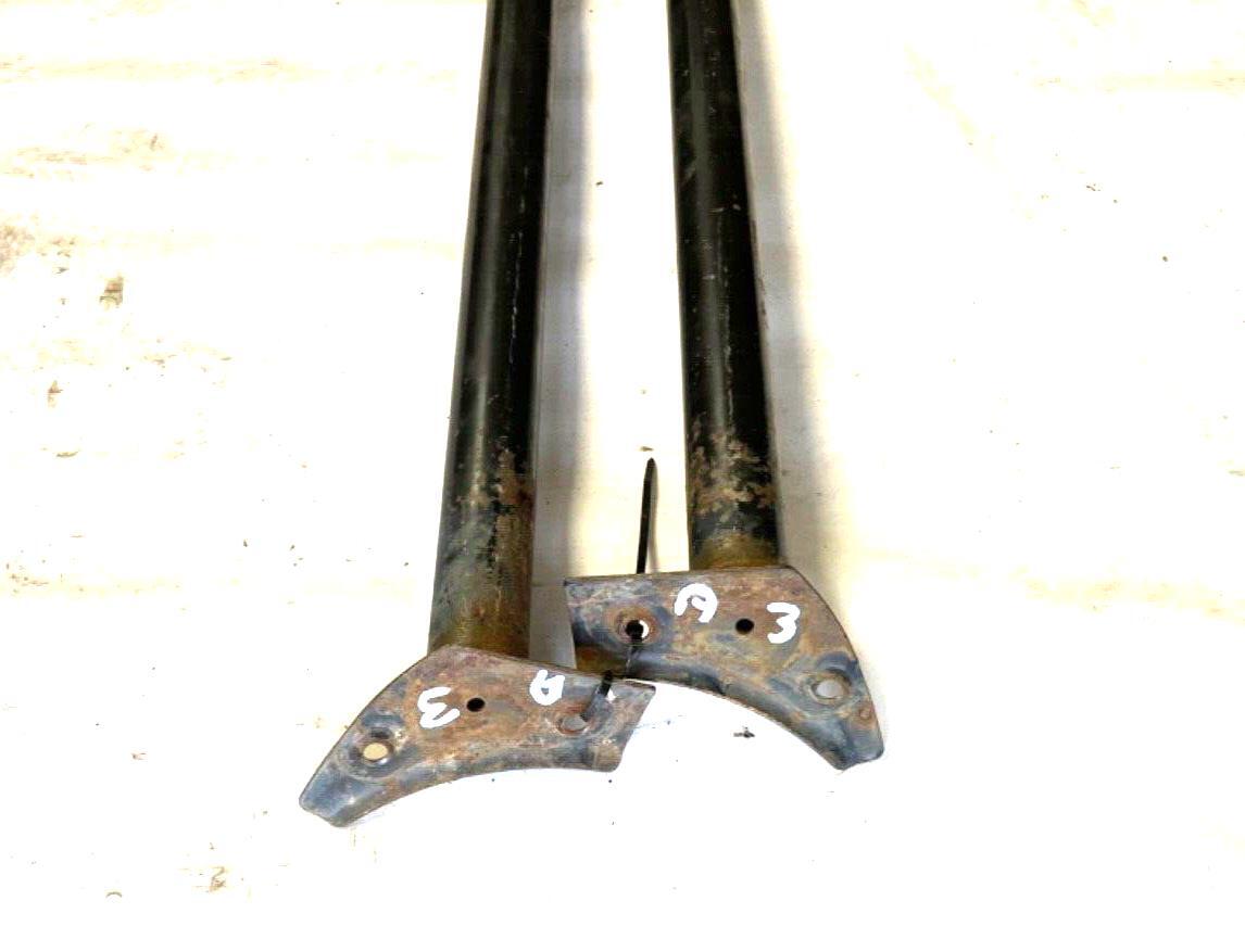 Jeep Wrangler YJ Roll Bar Extensions forward bars windshield Black