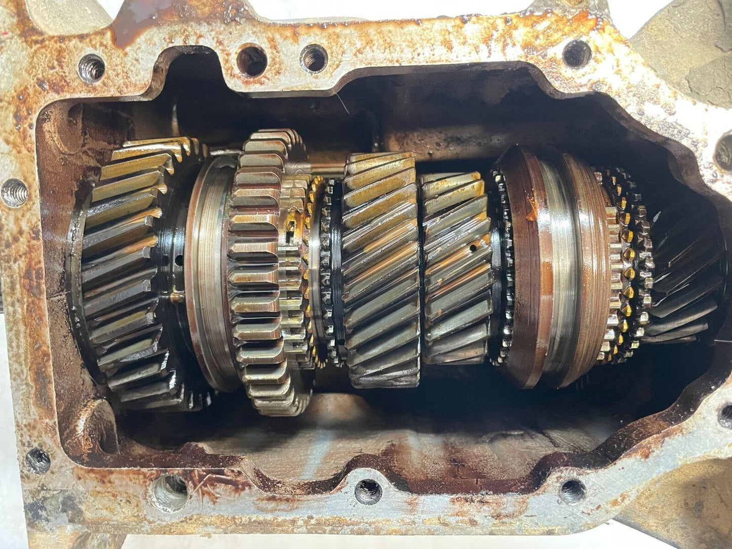 Jeep T176 4 speed manual transmission CJ5 CJ7 CJ8 Tremec NO TOP COVER!!