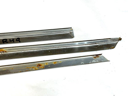 Jeep chrome window trim Full Size Wagoneer Cherokee passenger front door
