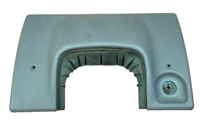 Embellecedor de tablero para Jeep TJ, cubierta de columna de dirección, refuerzo de rodilla, bisel gris, Wrangler 97-00 