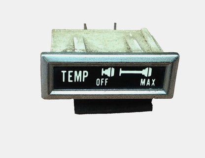 Jeep CJ7 CJ5 TEMP indicator lamp light dash gauge panel temperature