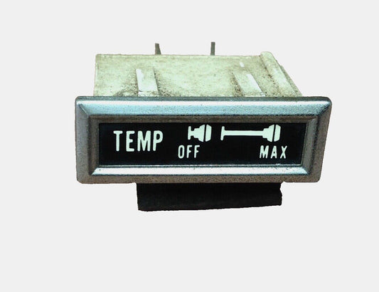 Luz indicadora de temperatura del panel del tablero de instrumentos del Jeep CJ7 CJ5 TEMP 