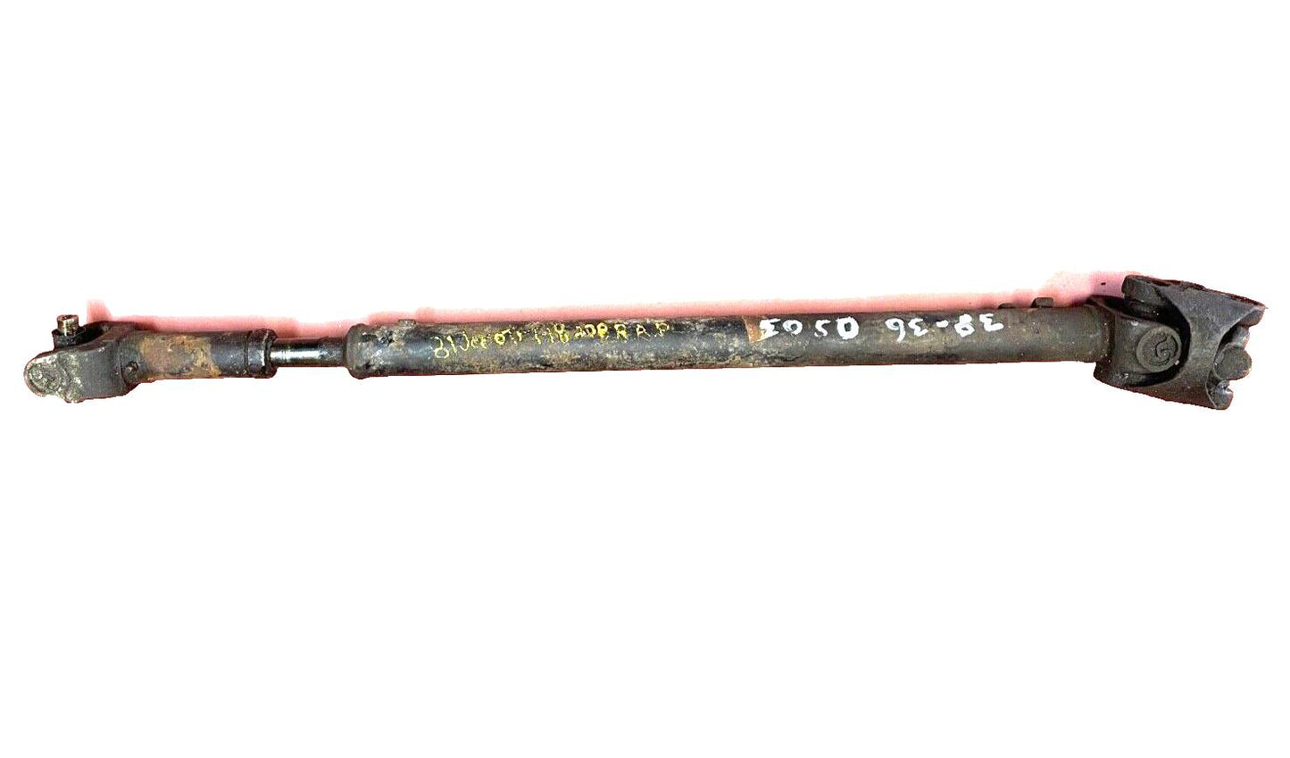 Jeep Front Driveshaft J10 Cherokee FSJ drive Shaft 36"-38"  manual Double Cardan