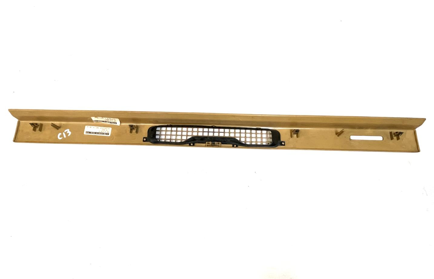 Embellecedor de cubierta superior del tablero del Jeep TJ Wrangler, bisel para ventilación del descongelador del parabrisas, color bronce silla de montar 