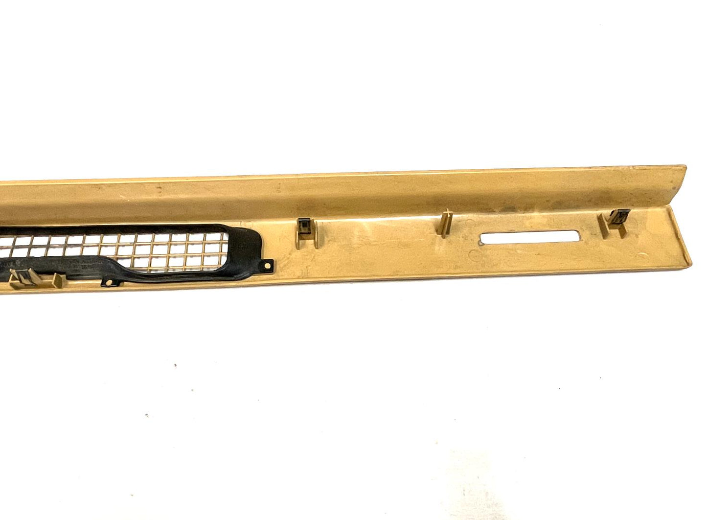 Embellecedor de cubierta superior del tablero del Jeep TJ Wrangler, bisel para ventilación del descongelador del parabrisas, color bronce silla de montar 