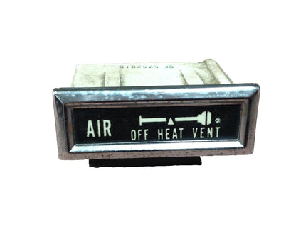 Jeep CJ dash indicator lamp light  CJ5 CJ7 CJ8 gauge panel AIR HEAT VENT works