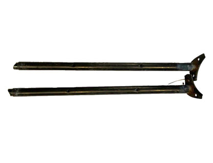 Jeep YJ Wrangler Roll Bar Extensions forward bars windshield Black