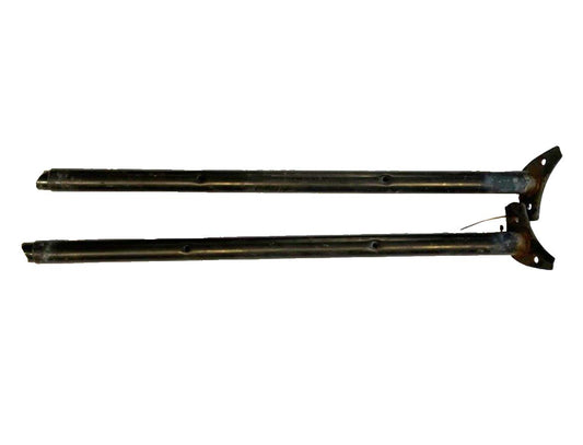 Extensiones de barra antivuelco para Jeep YJ Wrangler, barras delanteras, parabrisas, color negro 