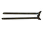 Jeep YJ Wrangler Roll Bar Extensions forward bars windshield Black