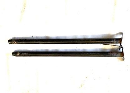 Jeep YJ Wrangler Roll Bar Extensions forward bars windshield Black