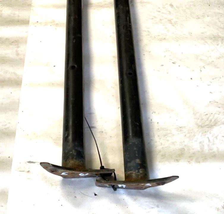 Jeep YJ Wrangler Roll Bar Extensions forward bars windshield Black