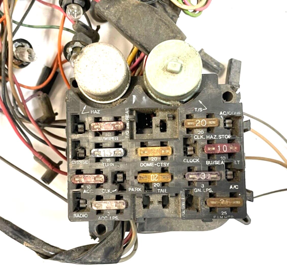 Jeep CJ5 CJ7 under dash wire harness wiring fits 78-81 CJ FREE SHIPPING!!!