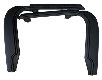 Marcos de puerta para Jeep TJ Wrangler, puertas completas o medias, 97-06, capota blanda, molduras de plástico. 